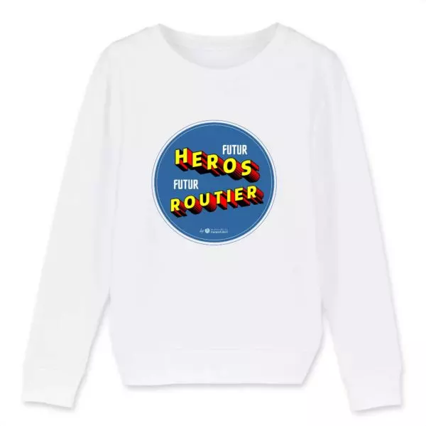 Sweat garcon - Futur hero futur routier