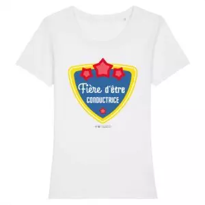 T-shirt - Fiere detre conductrice