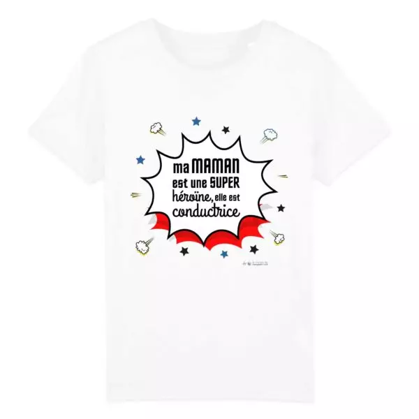 T-shirt - Ma maman est une super heroine