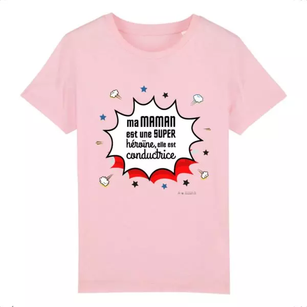 T-shirt - Ma maman est une super heroine