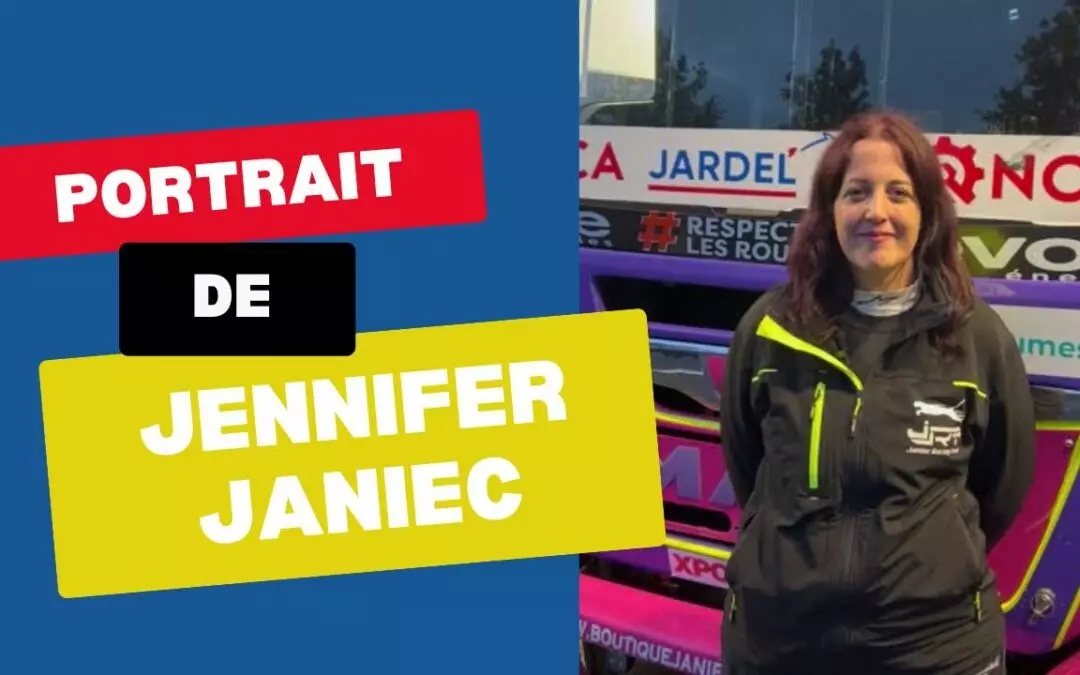 Portrait de Jennifer Janiec, triple championne de France féminine en course de camions